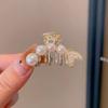 2025 Pearl Hair Claw Clip for Women - Elegant Autumn/Winter Hair Accessory for Bangs & Side Styles