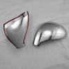 For Peugeot 207 2006-2014 308 2006-2013 Car Rearview Side Mirror Cover Wing Cap Sticker Exterior Case Trim Shell Housing Silver