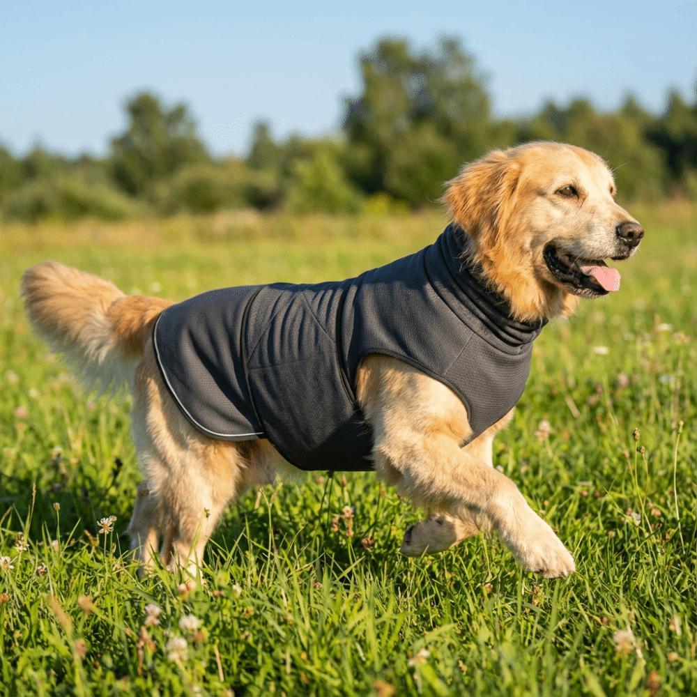 Pet Supplies Elastic Dog Anxiety Vest Reflective Warm Dog Soothing Clothes Comfortable Adjustable Dogs Calming Jacket Rainy Day