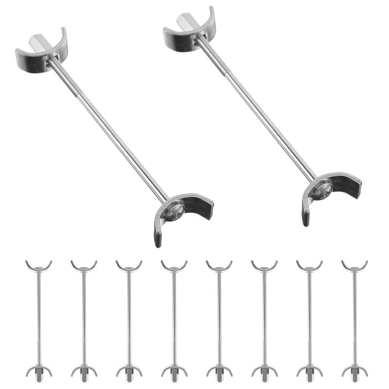 10 Pcs Joint Fastener Benchtop Joiner Jointer Accessories Furniture Accessory Countertop Thread Bolt Galvanized Steel Connector