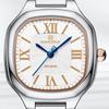 Naviforce Original Watch Women Waterpoof Stainless Steel Square Wristwatch Casual Elegant Ladies Watch Roman Numerals Dial NF5042