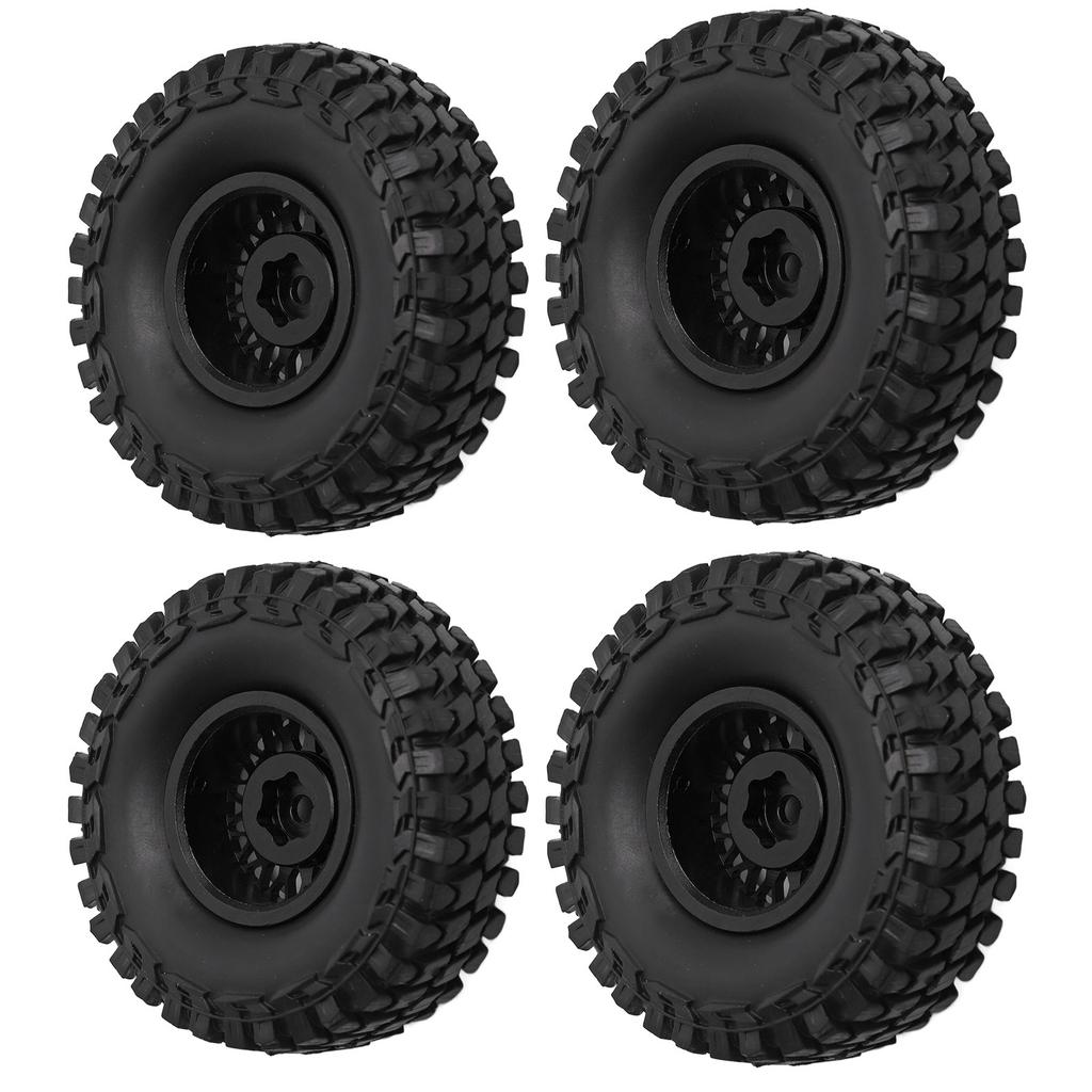 4pcs For SCX24 Wheels Small Compact Safe   Stable Easy Replaceable Mesh Tire for RC Car Parts