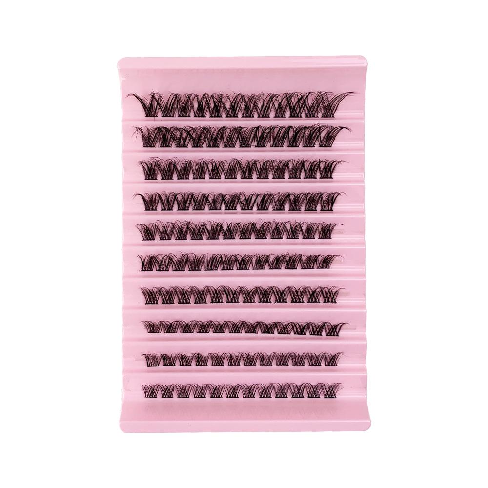 New Hot-Selling Segment Cluster False Eyelashes for Self-Grafting - Large Capacity for European and American Markets.