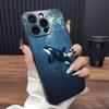 Ocean Animal Whale Phone Case For IPhone 17 Pro Max 15 Pro 16 14 Plus 12 13 Mini 11 Pro Shockproof Soft Cover
