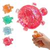  Glitter Turtle Squeeze Toy 1Pcs Anti Stress Animal Fidget Toy Portable for Pocket Travel Stress Relief Kids Gift