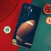 American Football Case For Oppo A78 A98 A58 A38 A18 A54 A74 A94 A80 A60 A40 A96 A76 A16 A15 A17 A57 A5 A6 Pro