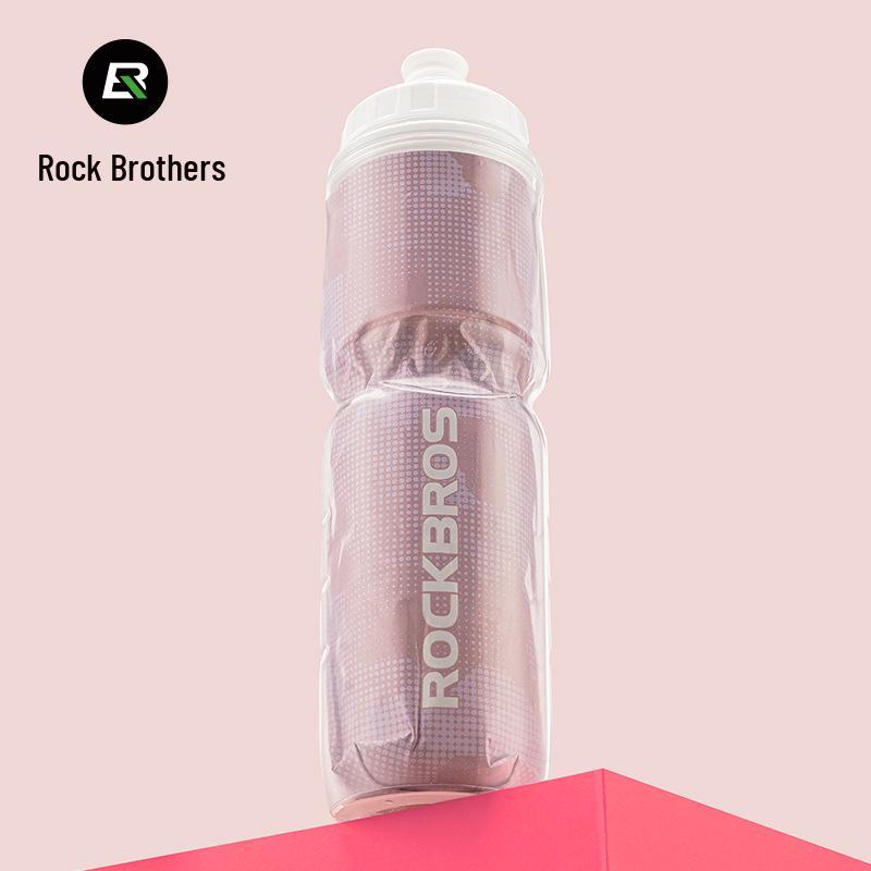 

RockBros Insulated Bicycle Water Bottle - Squeeze Type for Mountain & Road Bikes One Size