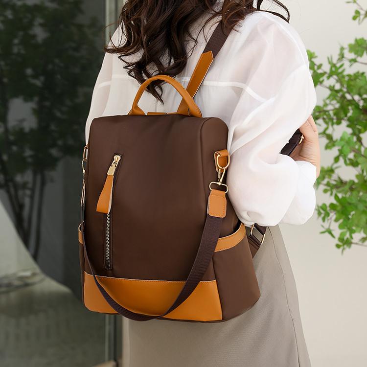 Pretaizdzīšanas mugursoma sievietēm Oksfordas liela ietilpības mugursoma ceļojumu skolas soma