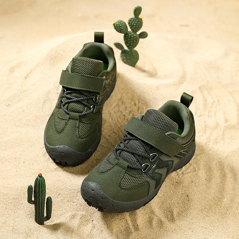 Classmates Spring and Autumn 2025 New Children's Outdoor Sports Shoes Wear-resistant and non-slip Mountain Climbing Middle and Older Children's Mesh