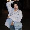 New Lee PU Shoulder Bag, Crossbody Bag Small Women's Light Blue LE230048M-502