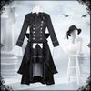 Black Butler Ciel Phantomhive Cosplay Shalior Costume With Polyester Fabric For Anime Role Play