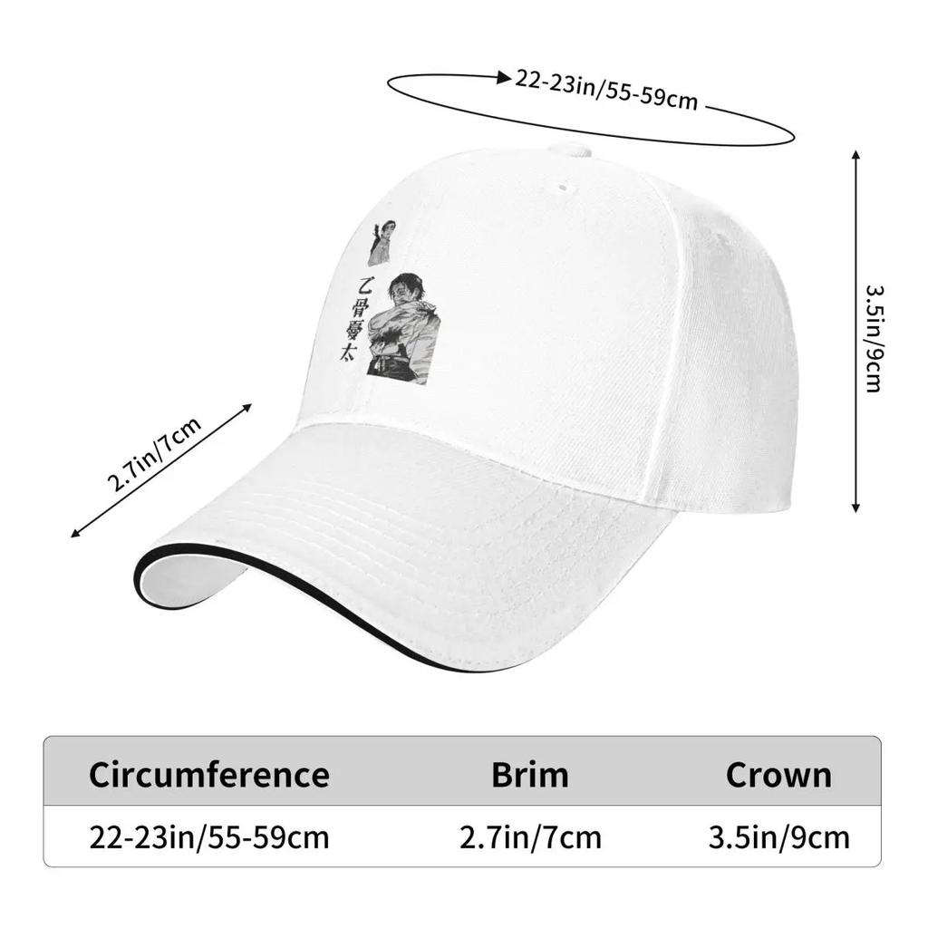 Baseball Caps Yuta Okkotsu Jujutsu Kaisen Anime Fans Gifts Customized Unisex Casual Spring Caps
