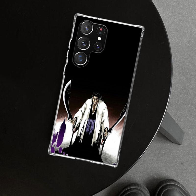 Bleach Kyoraku Shunsui Phone Case Cover for Samsung Galaxy S26 S25 Edge S24 S23 Ultra S22 Plus S21 FE S20 + Art Customized Funda