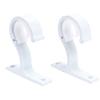 2Pc Home Ceiling Curtain Rod Installation Hook Room Thickening Drapery Bracket