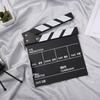 Black Wooden Director's Clapboard for Photography and Studio Props
