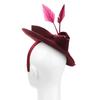 Vintage Fascinator Hat Wedding Fascinator Headband Elegant Pillbox Hat for Women Wedding Church Dinner Party