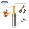 55HRC Tungsten Steel Dovetail Carbide End Mill Slotting CNC Tool