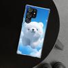 Sunny Clouds Teddy Bear Phone Case Cover for Samsung Galaxy S26 S25 Edge S24 S23 Ultra S22 Plus S21 FE S20 + Art Customized Fund