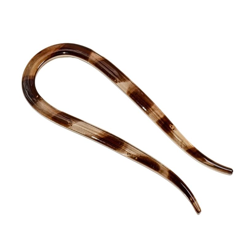 

Stylish Hair Stick For Women Girl Goat Horn Design Hair Fork Hair Sticks Hair Accessory for Updos Bun Hair Styling Tool