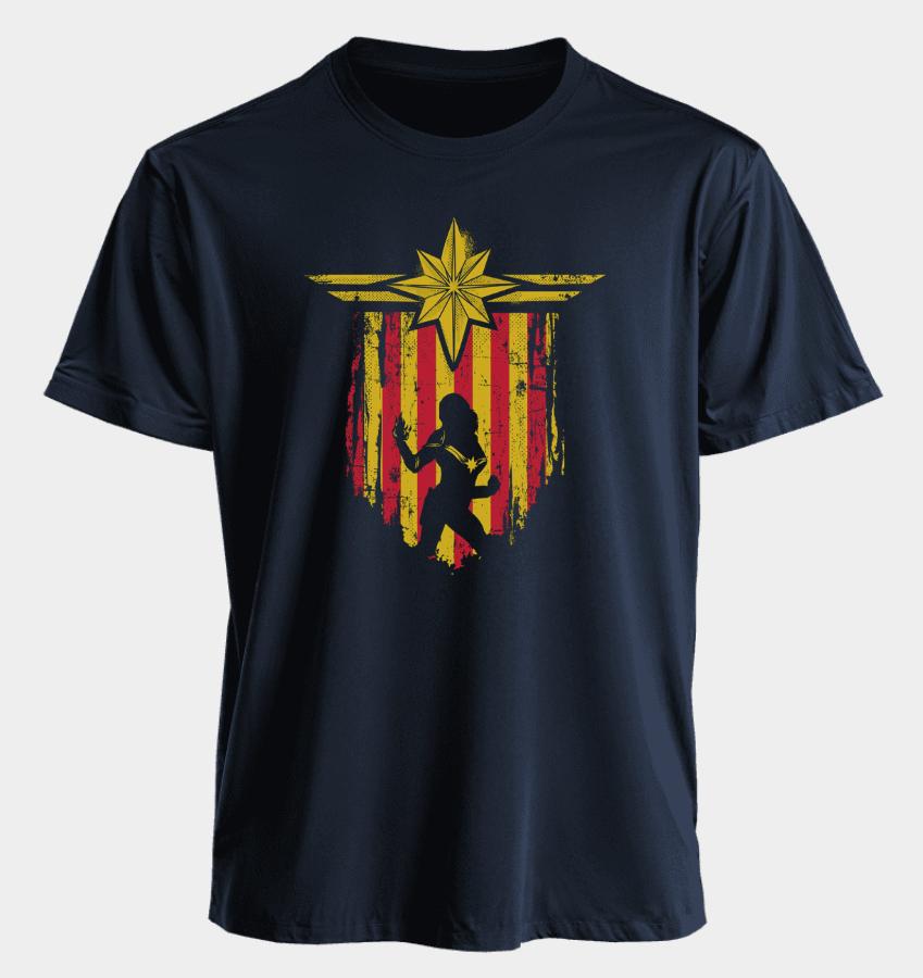 Men's and Women's T-shirts Captain Summer American Spring and Autumn Sports Fitness Casual Oversized Short-sleeved