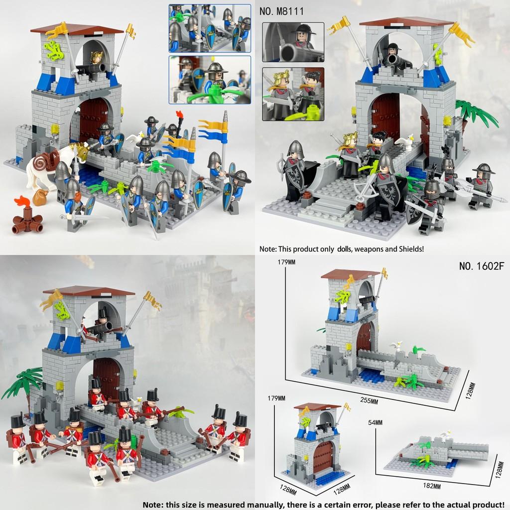 Medieval Guard Tower Building Blocks With Diy Assembly For Collectors And Kids