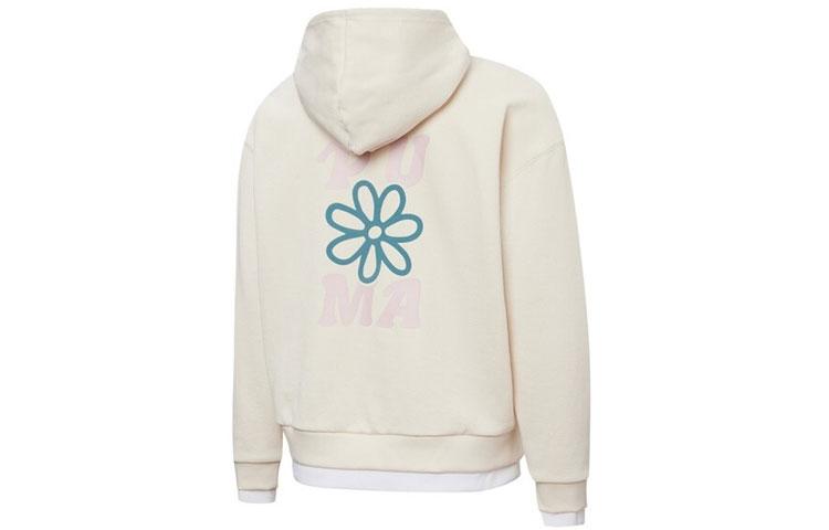 PUMA Sweatshirt Women s Ivory White 536091-99 L