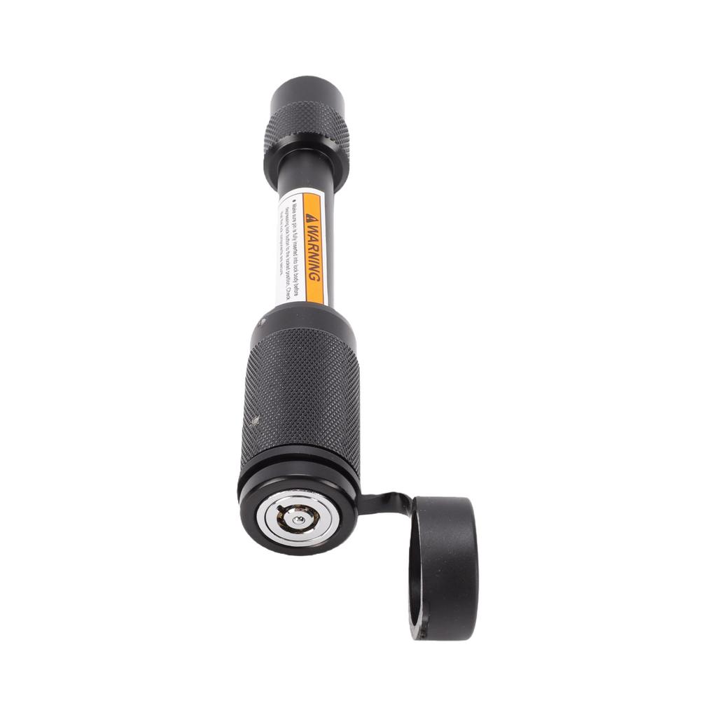 Trailer Hitch Receiver Lock with Two Keys 1 2 in Pin Diameter 5 8 in Sleeve Press to Lock Mechanism Locking Receiver