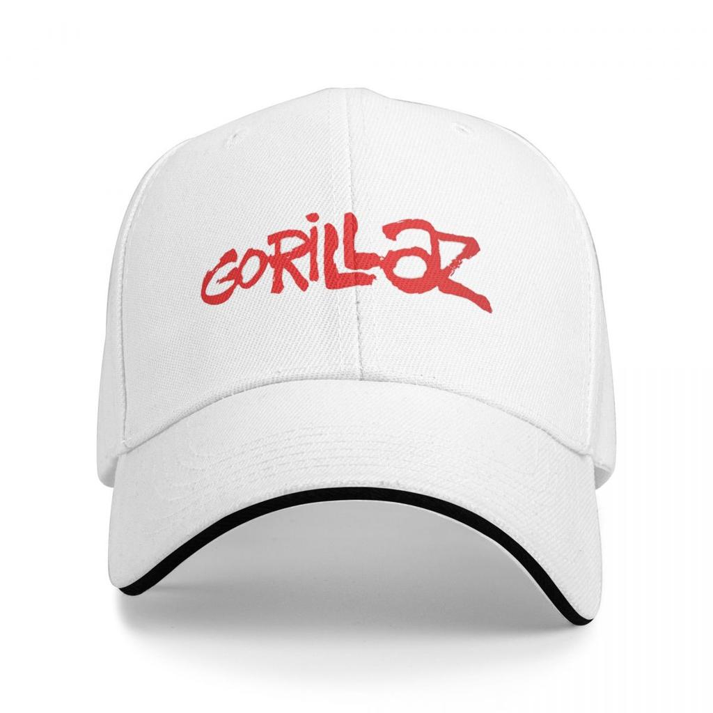 Gorillaz Punk Rock Band Baseball Caps Snapback Baseball Hats Breathable Casual Casquette Outdoor Unisex
