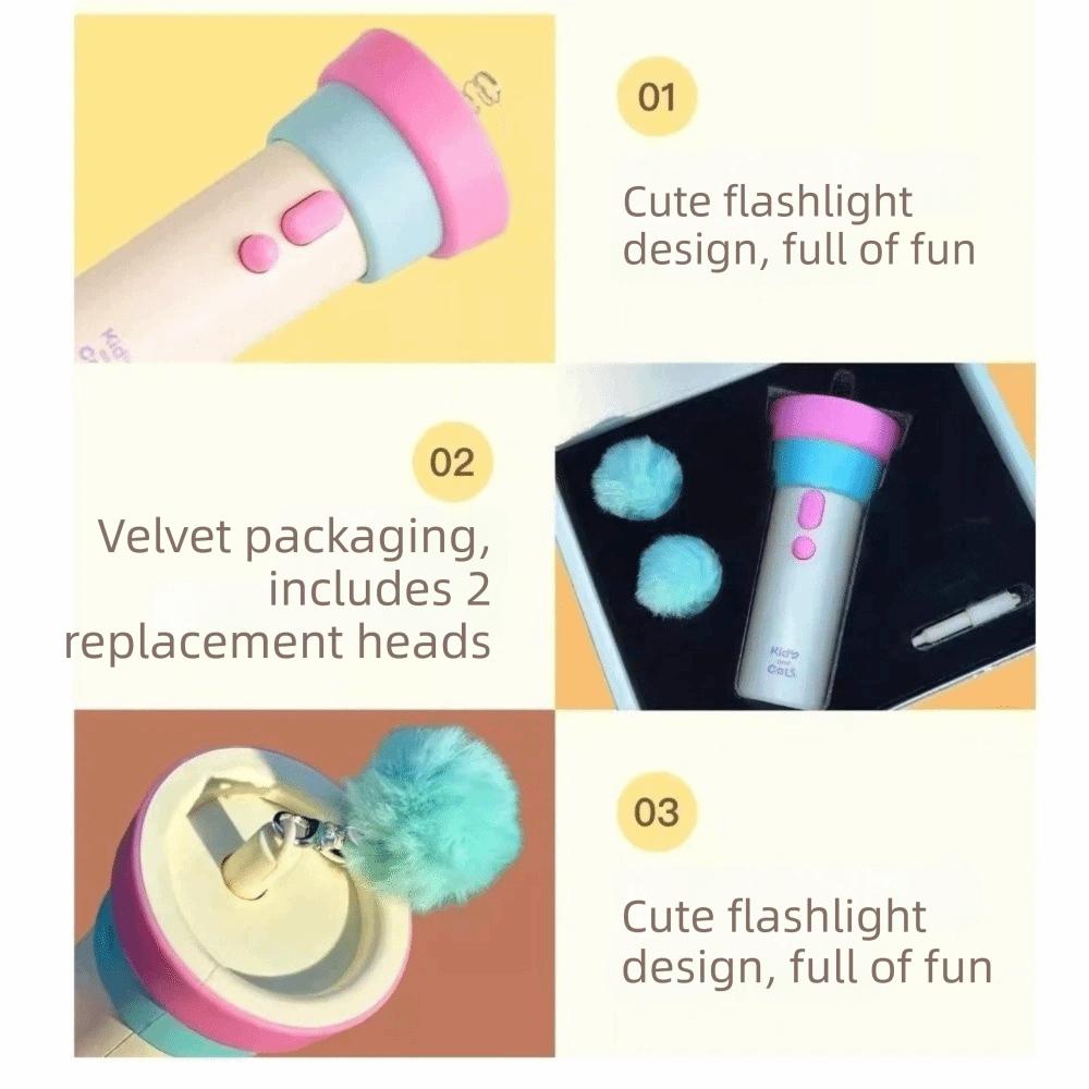 One-Click Launching Electric Cat Teaser Entertainment Long-Lasting Interactive Cat Wand creative Retractable Rope Teasing Stick