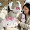 Melody Plush Car Pillow Blanket Seatbelt Cover For Kids Car Travel Safe Use