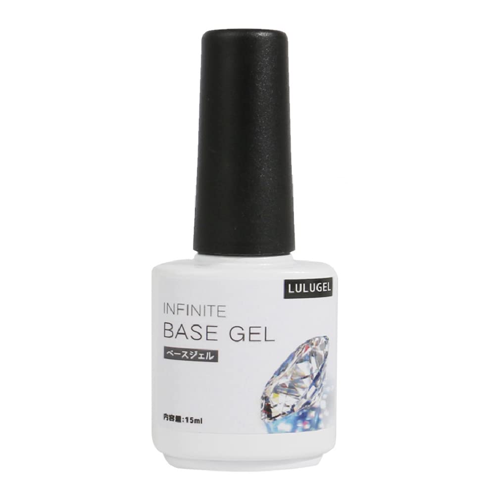 LULUGEL Gel Nail Base Gel 15g Polish Base Base Coat Nail Clear Gel Clear Gel Nail Nail Nail Gel Self Nail Self Gel Nail (Base 15g)