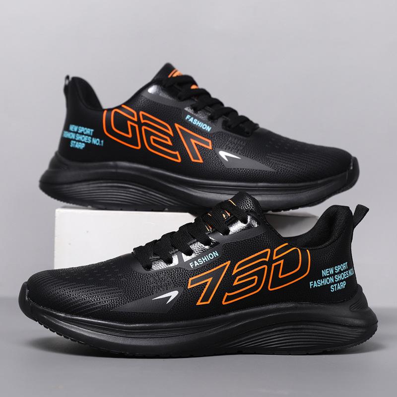 New autumn running shoes breathable soft-soled casual sports shoes simple and lightweight casual shoes 39
