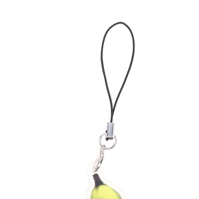 

Брелок с подвеской «Счастливый банан» и котом, забавный ремешок из смолы, маленькая цепочка с звеньями, брелок с котом Максвелла, студенческий подарок, сумка, аксессуары, ремешок as the picture