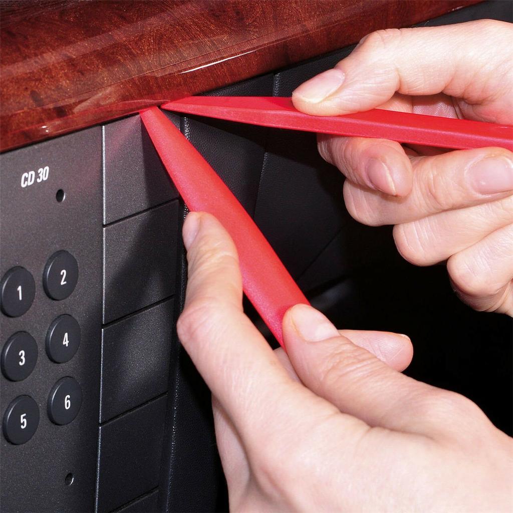 7 Pcs Plastic Car Interior Door Trim Panel Clip Audio Removal Pry Open Tool Kit