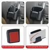 Multifunctional Car Key Storage Box Reusable Back Adhesive Car Dashboard Storage Box Space Saving Small Items Organizing