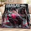 Dead by Daylight blanket Flannel Blanket Soft Cozy Plush Throw for Sofa Bed Lightweight Home Decoration Outdoor camping