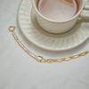 Waterproof Chic Charm Bangle Fashion Hand Chain Non-fading Cuban Bracelet  Hand Accessory