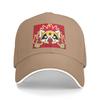Death Metal Aggretsuko Aggressive Retsuko Baseball Caps Snapback Baseball Hats Breathable Casual Casquette for Men And Women