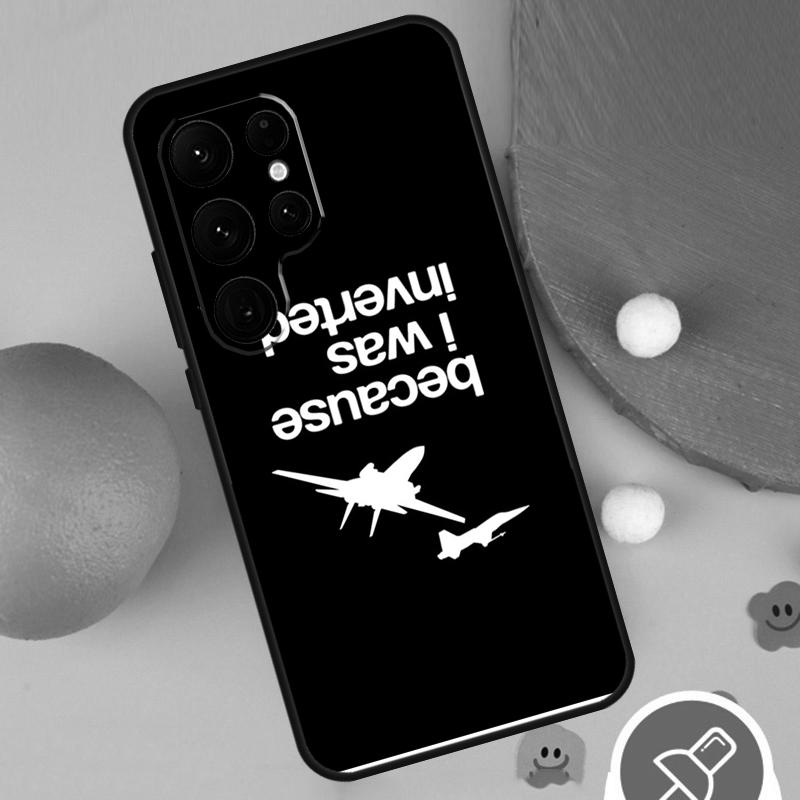 Airplane Pilot Phone Case For Samsung Galaxy S25 Ultra S24 S22 S21 Ultra S9 S10 S20 Plus S23 FE Funda Cover