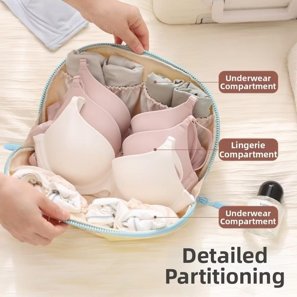 Portable Bra Storage Bag Close-fitting Intimate Clothes Bag Underwear Organizer Bag Travel Use