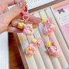 1PC Key Chain Creative Pink Pig 3D Piggy Keychain Lovely Cartoon Keychain Ornament Bag Pendant