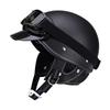 Vintage Korea Style Half Face Motor Helmet DOT Approved Cafe Racer Pilot Helmet Summer Riding Scooter Jet Helmet for Motorcycle