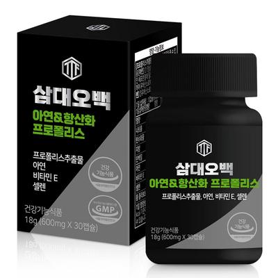 Samdae 500 Zink Antioxidant Propolis Alles-in-één, 30 tabletten, 1 verpakking