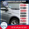 Pro VW Volkswagen Jetta MK5 Golf 2ks Boční lišta blatníku auta Znak Samolepka Dekorativní doplňky pro Volkswagen VW GTI R G