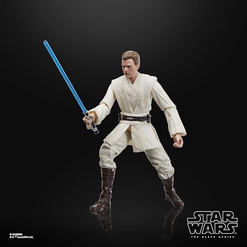 Star Wars Black Series Qui-Gon Jinn, Darth Maul, and Obi-Wan Kenobi Star Wars: The Phantom Menace 6-inch Action Figures