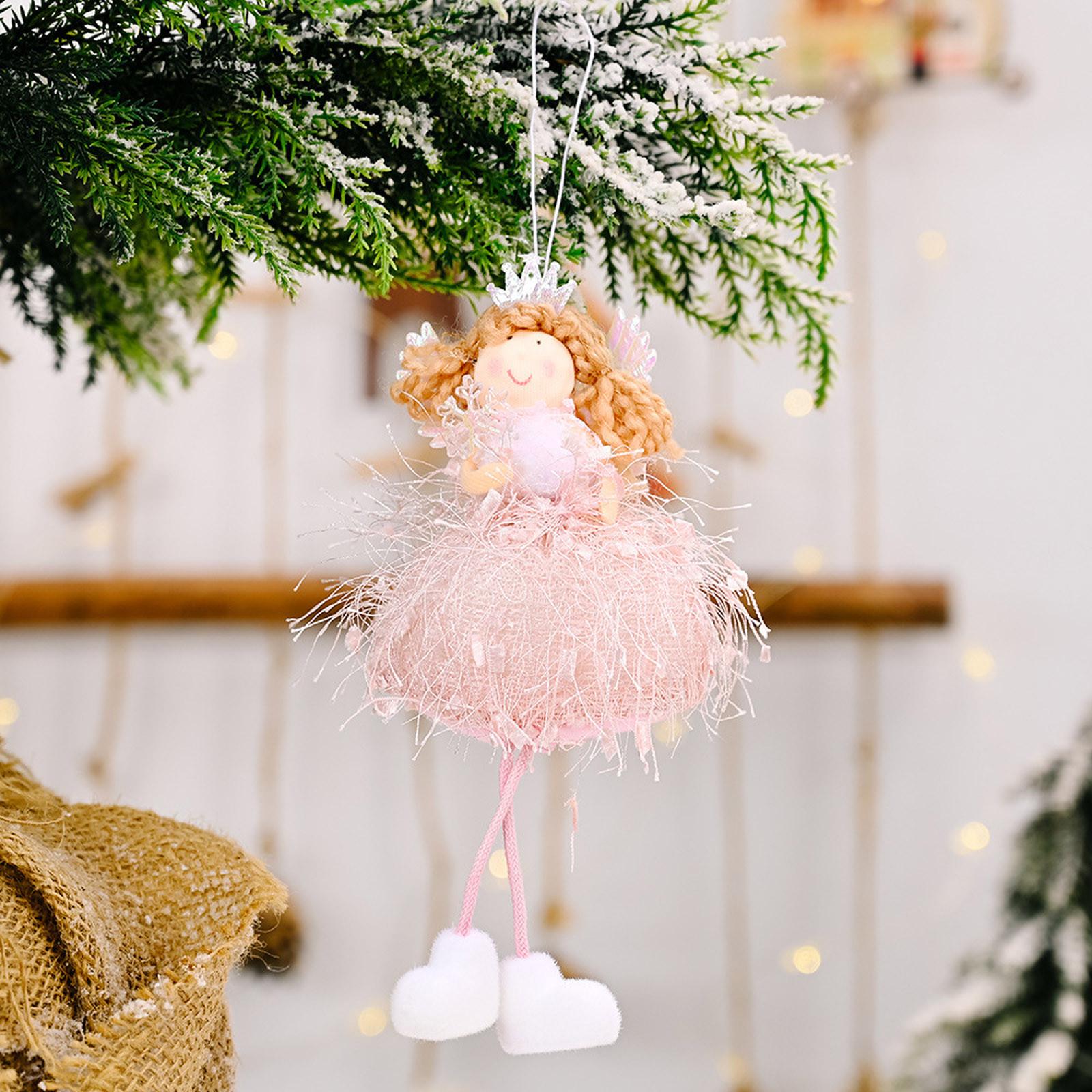 

Рождественский кулон Дверь Висит Рождественская елка Украшение Кулон Симпатичная кукла для девочек