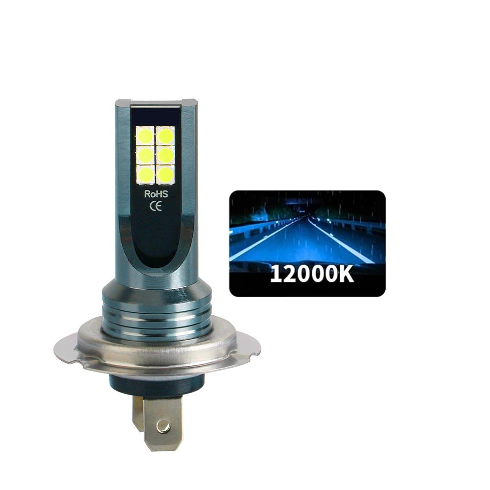 12V 6000K Car LED Headlight Fog Light Bulbs H4 H7 H11 H8 H9 H1 H3 LED 9005 9006 Hb3 Hb4 Auto Driving Running Lamps 12000LM