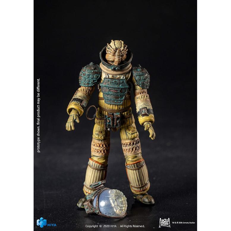 Hiya Toys Exquisite Mini Series 1/18 Scale 5 Inch Alien Kane Facehugger Attack Action Figure