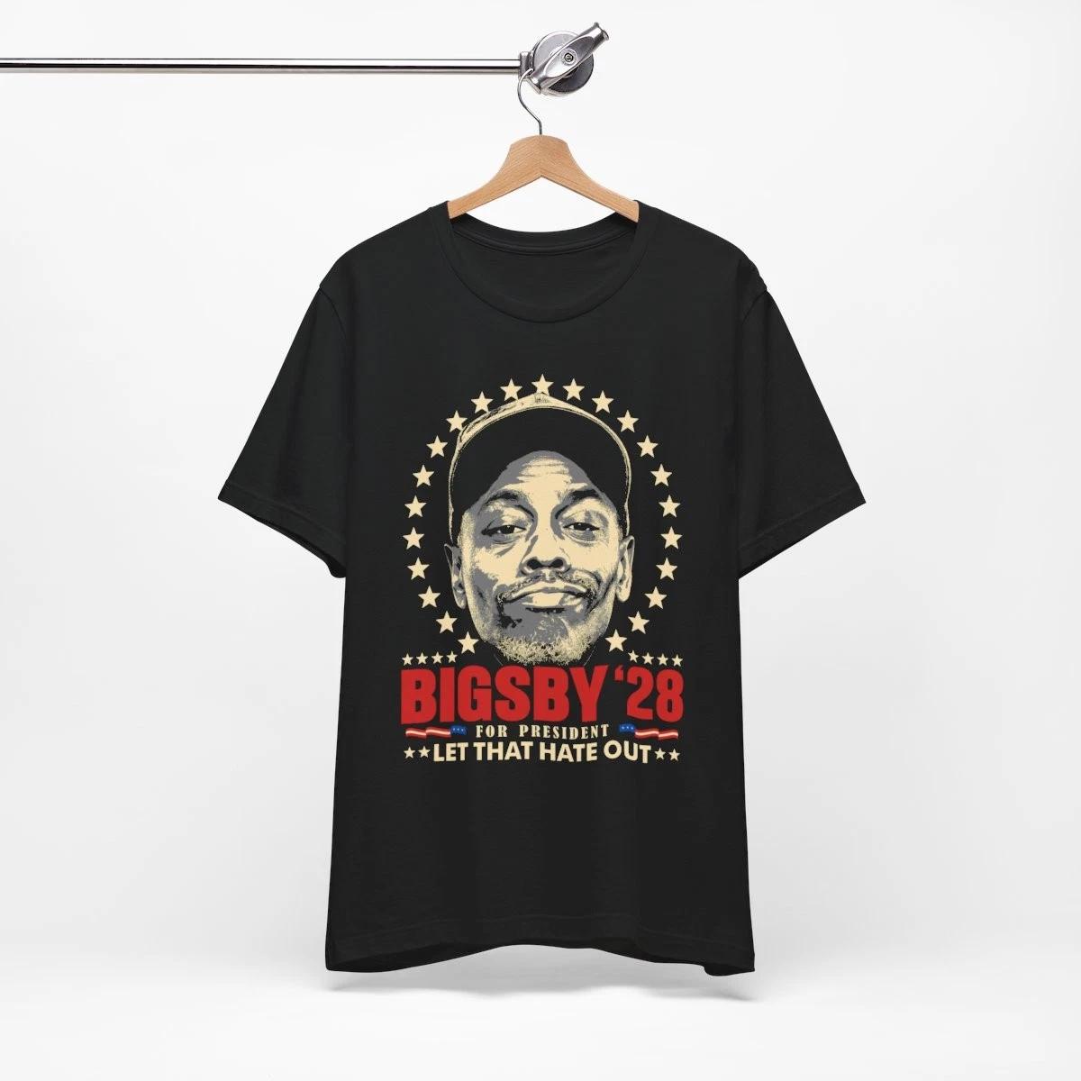 Clayton Bigsby 28 Dave Chappelle For President Let That Hate Out Funny T-Shirt XXXXL