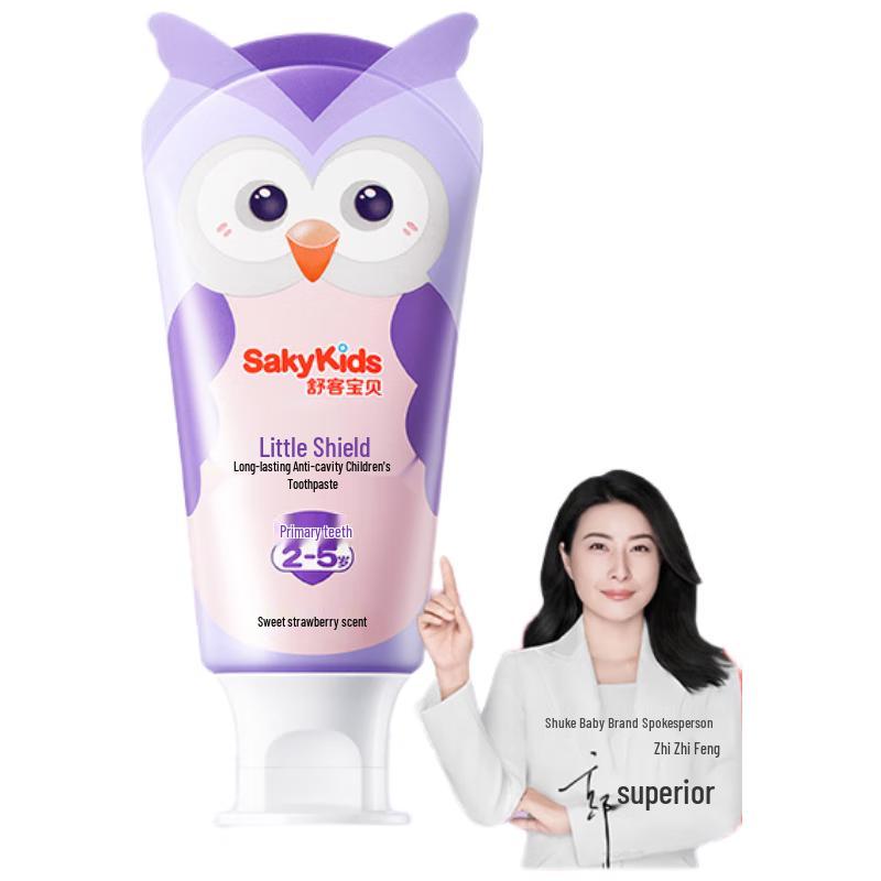 

Sakykids Little Shield Age-Specific Kids Fluoride Toothpaste